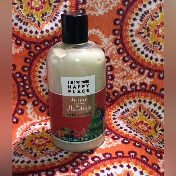 Find your happy place nutmeg and sweet cream body lotion. 10oz - Picture 1 of 2